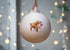 Cocker (Working) Red Ceramic Round Bauble